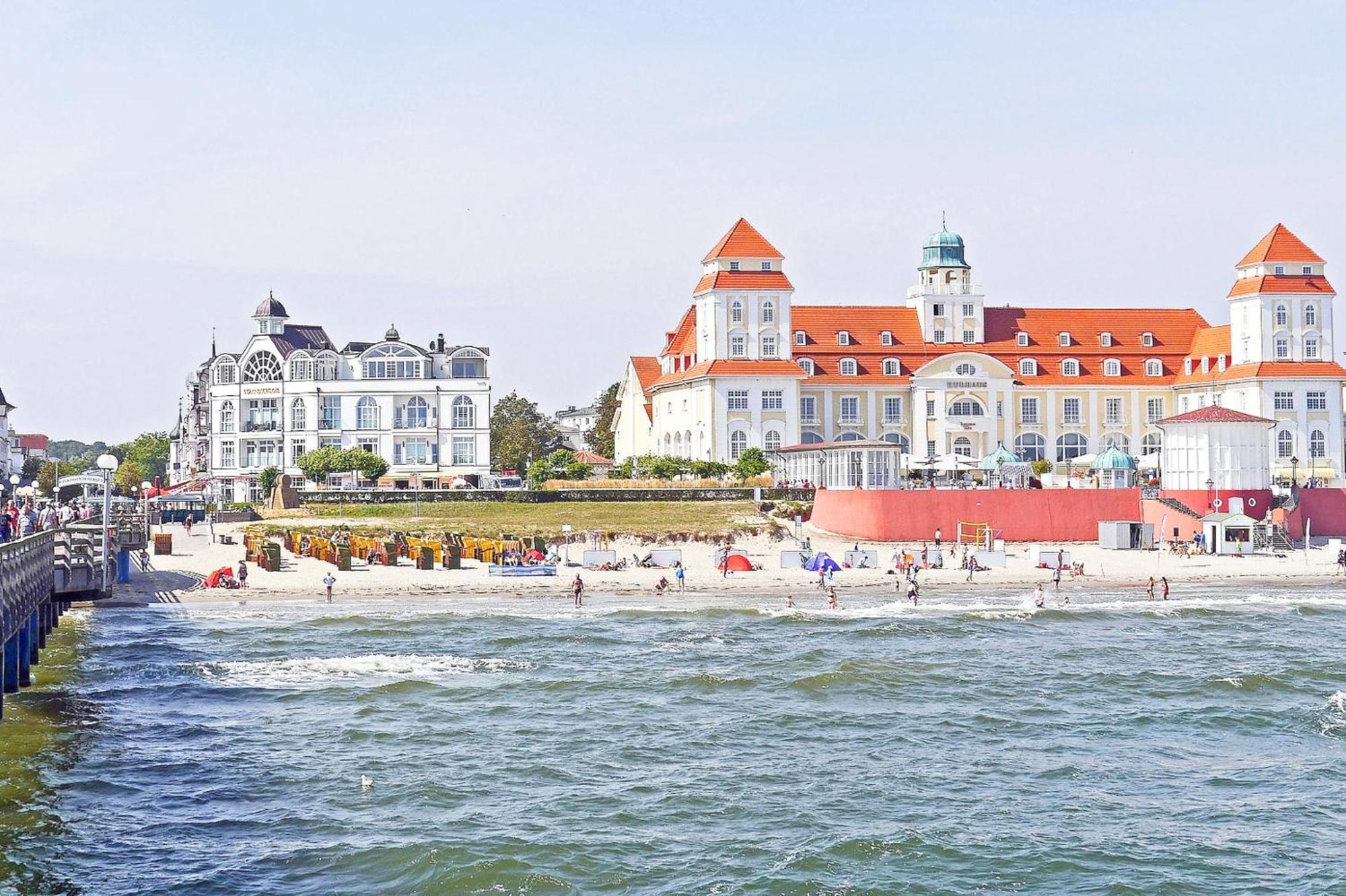 בינץ Aparthotel Ostsee Fewo 26 Balkon, Meerblick, Strand מראה חיצוני תמונה
