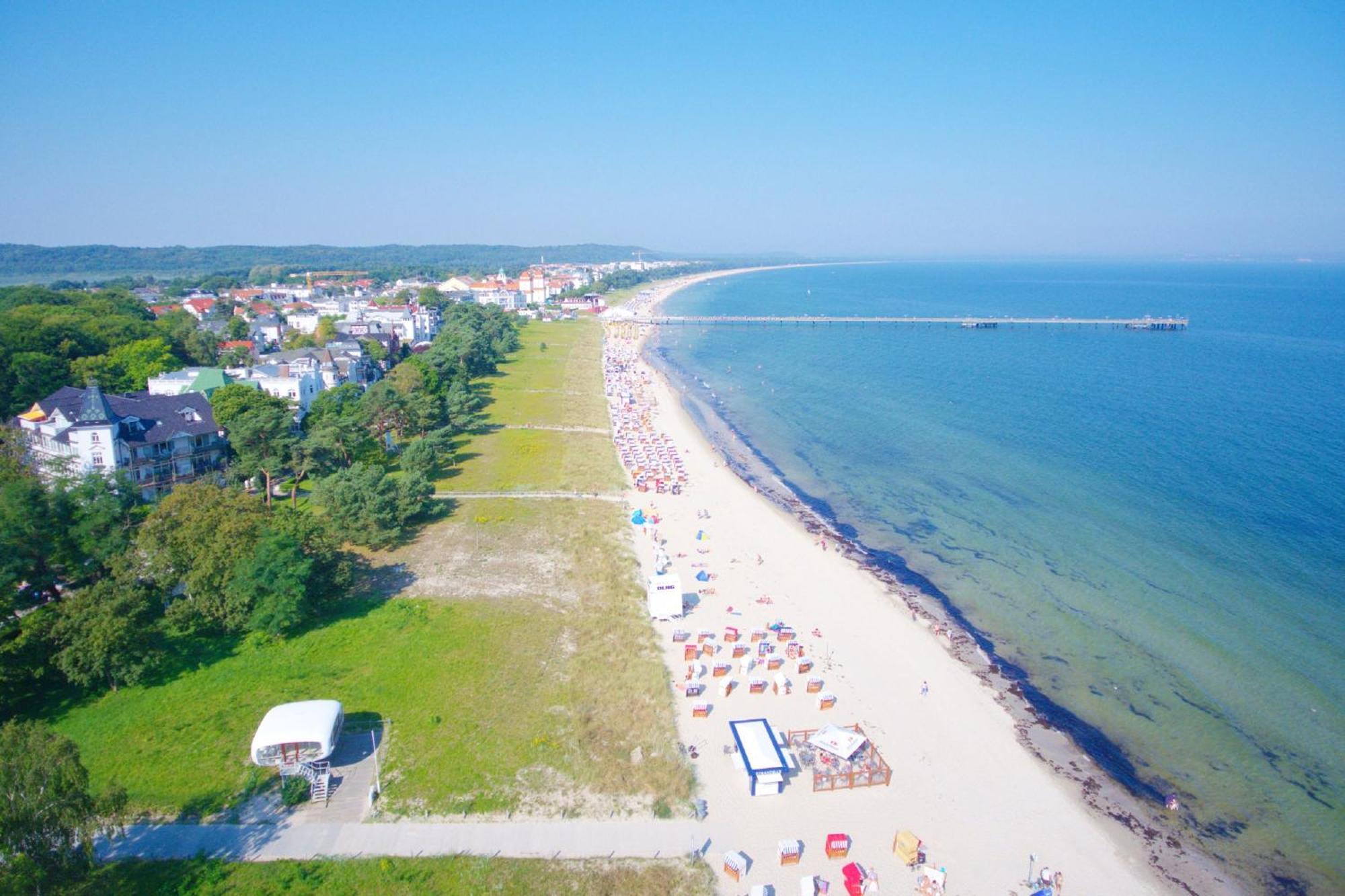 בינץ Aparthotel Ostsee Fewo 26 Balkon, Meerblick, Strand מראה חיצוני תמונה